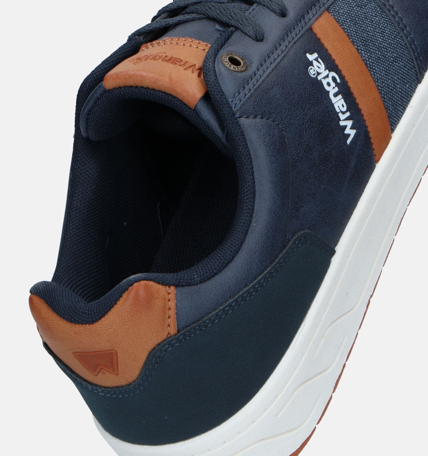 Wrangler Luke Chaussures a lacets en Bleu Hommes Chaussures plates en ligne sur TORFS.BE
