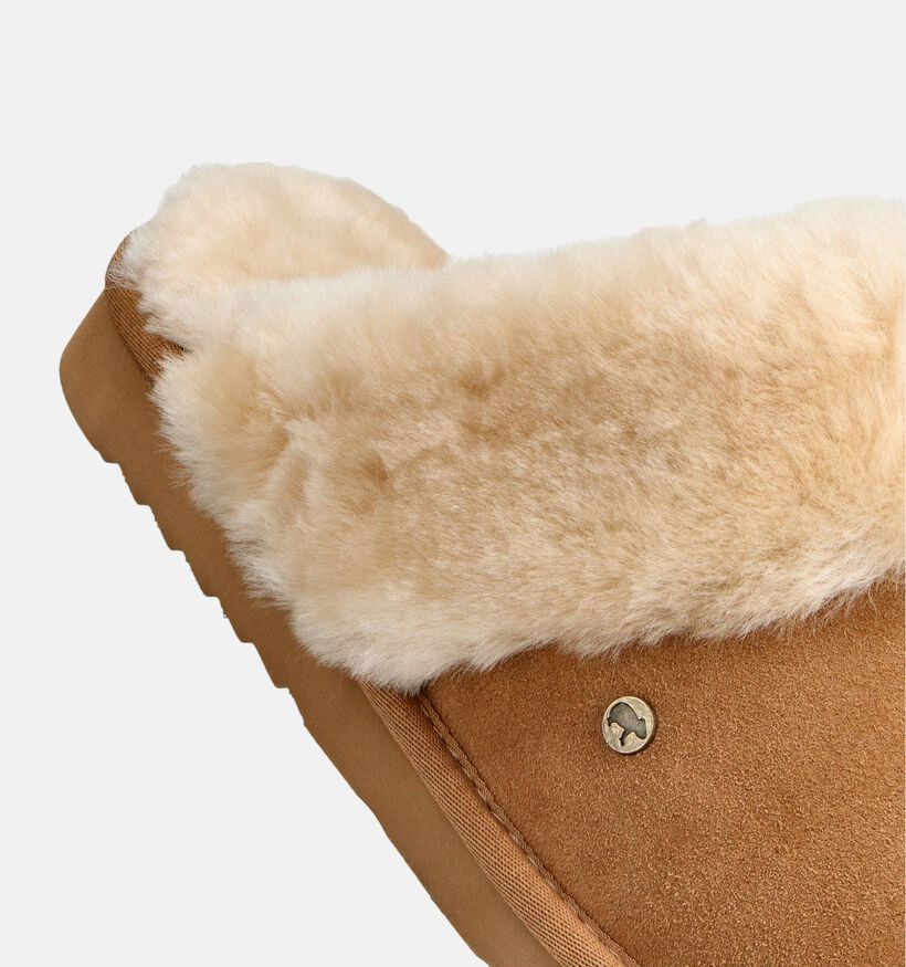 Flurry Pantoufles ouvertes en Marron pour femmes (362517)