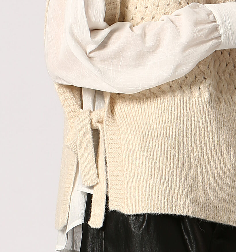 The Korner Gilets en Beige pour femmes (365260)