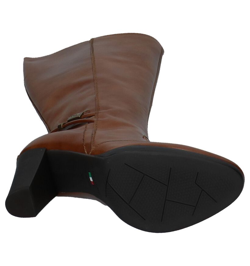 NeroGiardini Bottes hautes en Cognac en cuir (226563)
