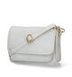 Hampton Bays Zwarte Crossbody Tas in leer (319492)