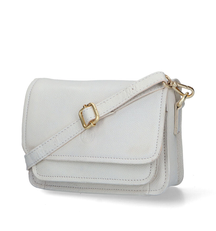 Hampton Bays Zwarte Crossbody Tas in leer (319492)
