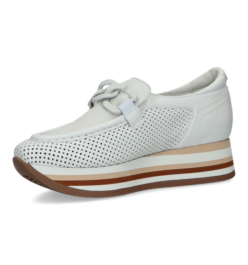 Softwaves Chaussures à enfiler en Bleu pour femmes (325048) - pour semelles orthopédiques