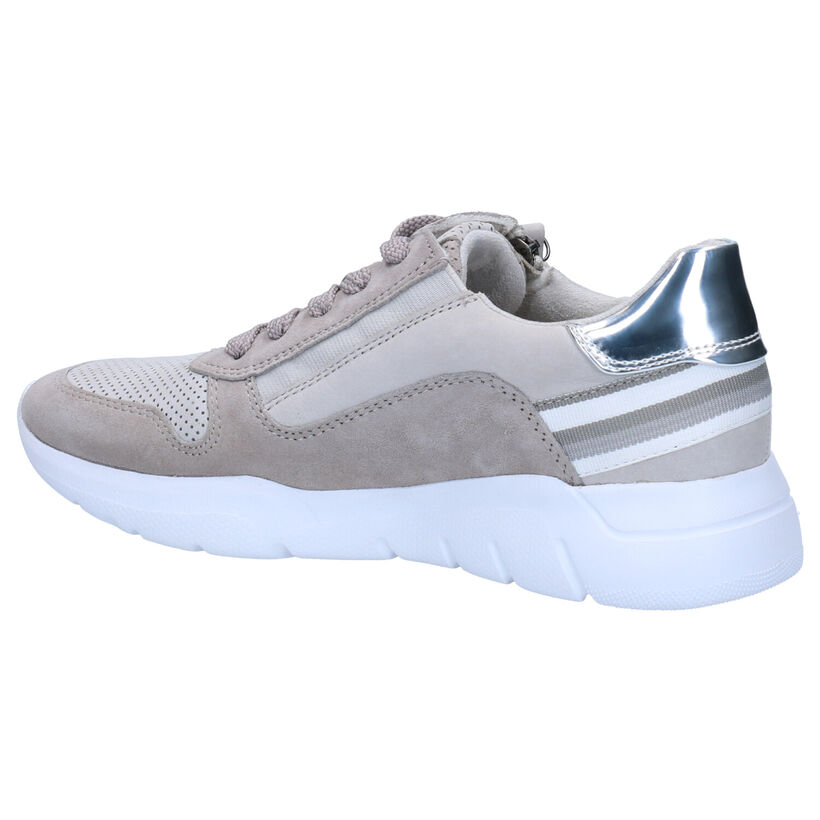 Jana Baskets casual en Gris en cuir (270834)