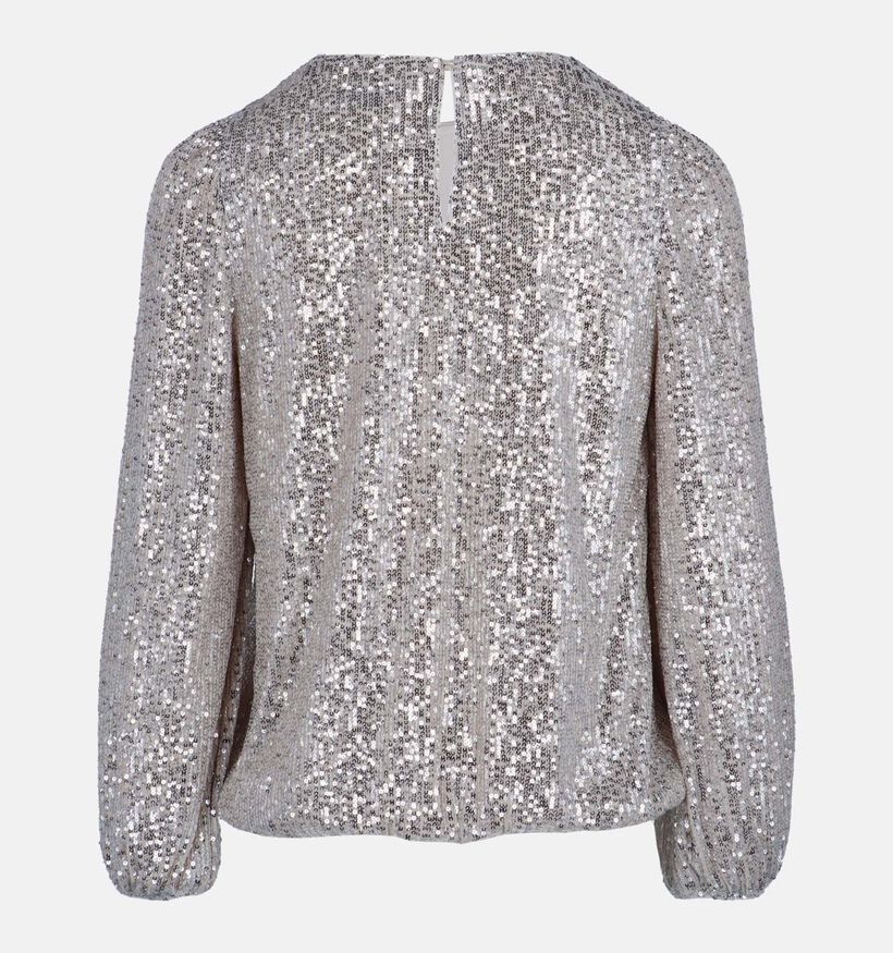 comma Gouden Glitter Blouse voor dames (334763)