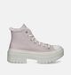 Converse CT All Star Lugged Heel Baskets en Rose pour femmes (348839)