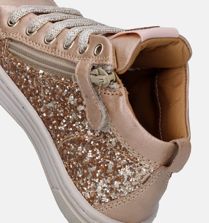 STONES and BONES Genag Blauwe Hoge schoenen voor meisjes (329454) - geschikt voor steunzolen