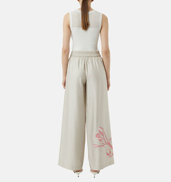 comma Pantalons Beige