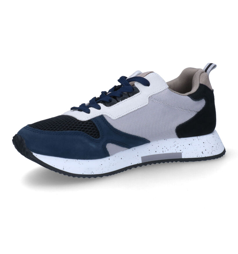 Antony Morato Blauwe Sneakers in stof (306666)