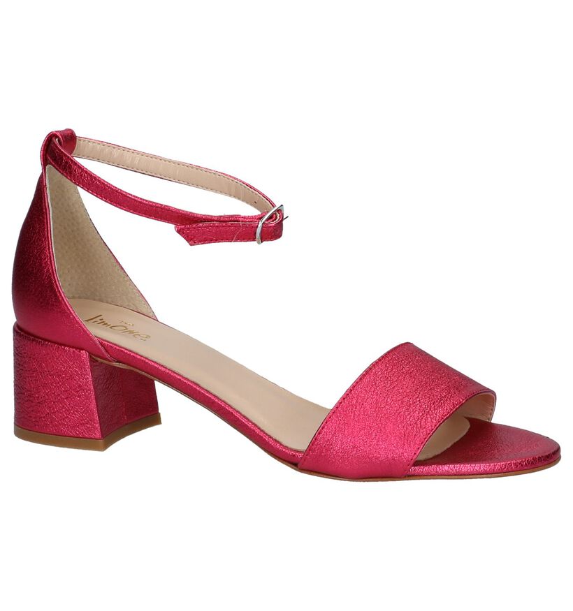 Via Limone Sandales en Rose fuchsia en cuir (218748)