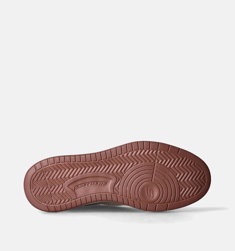 Skechers Corliss Dorset Taupe Instappers voor heren (351867)