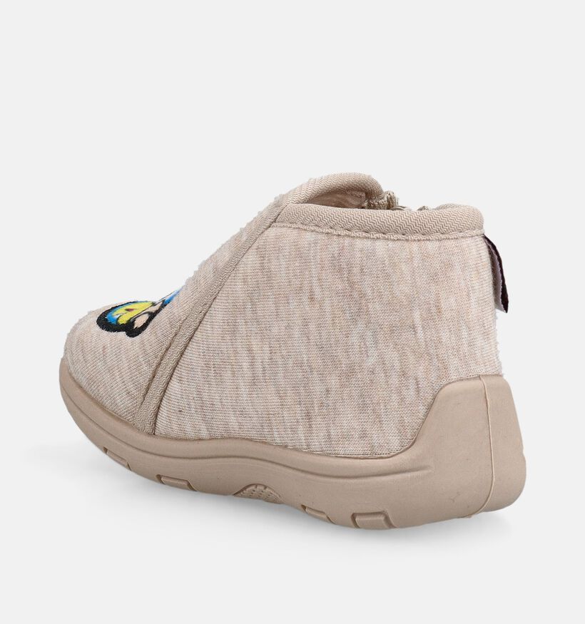 Bumba Pantoufles en Beige pour filles, gar&ccedil;ons (378657)