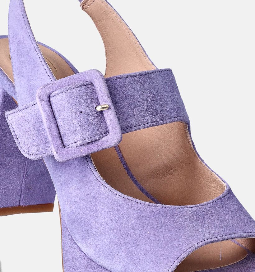 Unisa ODELA_KS Sandales à talons en Violet pour femmes (358285)