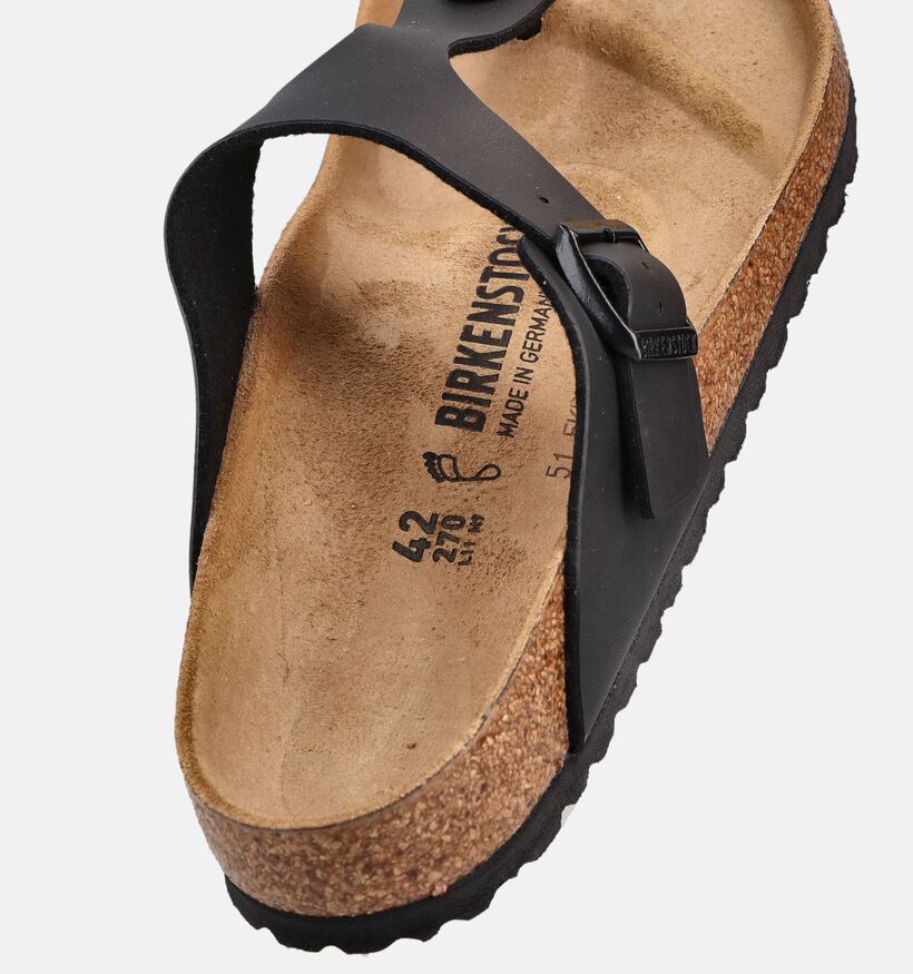 Birkenstock Gizeh Tongs en Noir pour hommes (371922)