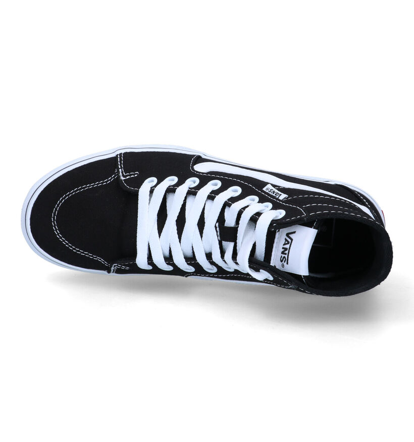 Vans Filmore Hi Tapered Platform Zwarte Sneakers voor dames (321155)