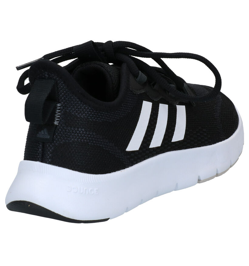 adidas Nario Sport Zwarte Sneakers voor dames (293428) - geschikt voor steunzolen