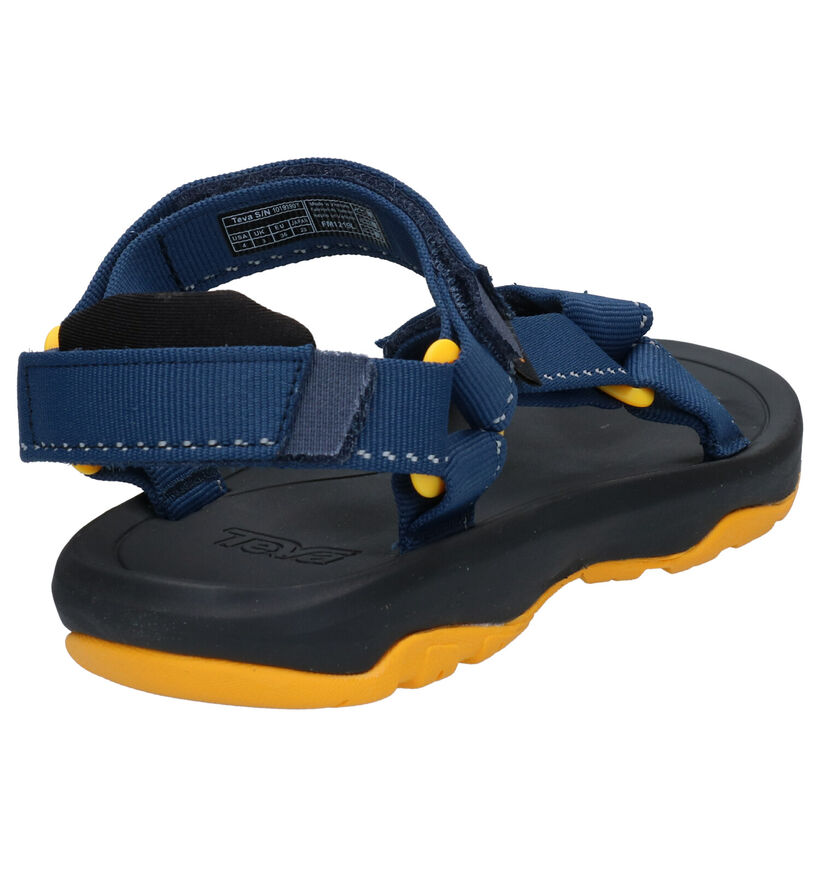 Teva Hurricane Blauwe Sandalen in stof (286623)