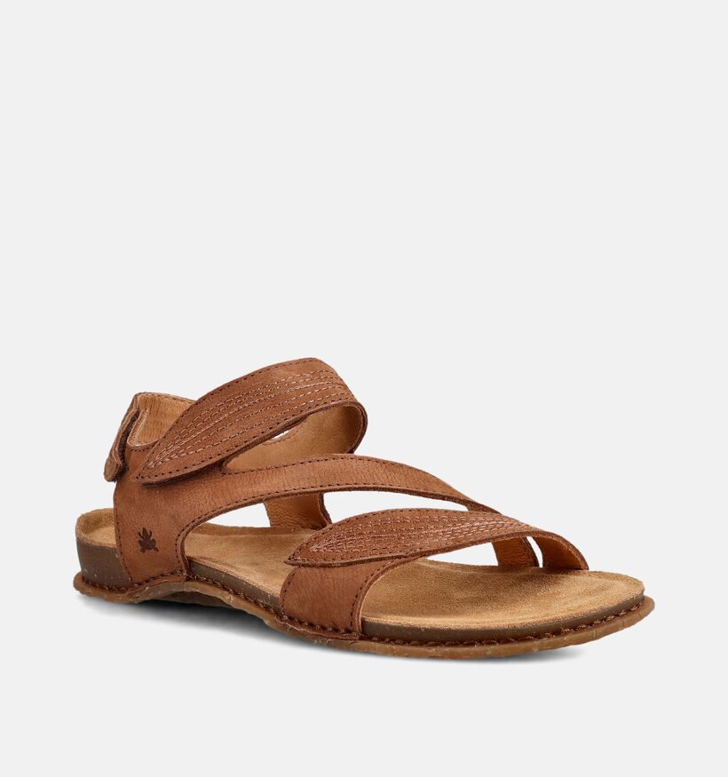 El Naturalista Panglao Sandales plates en Cognac pour femmes (372230)