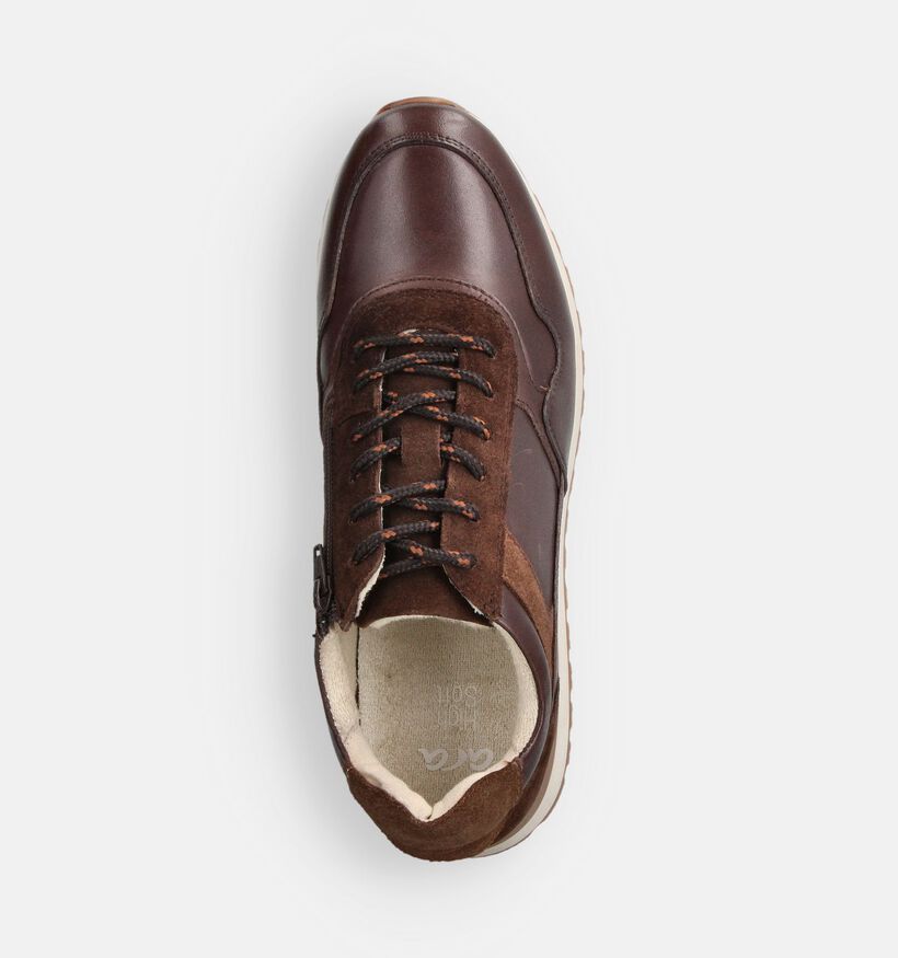 Ara Bruine Sneakers voor heren (364639) - geschikt voor steunzolen