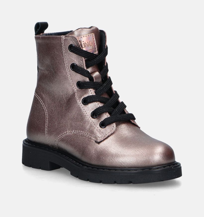 Kipling Estella Boots en Bronze pour filles (348048) - pour semelles orthopédiques