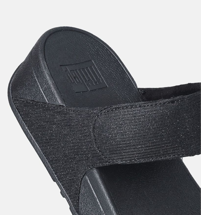 FitFlop Lulu Zwarte Slippers voor dames (353815)