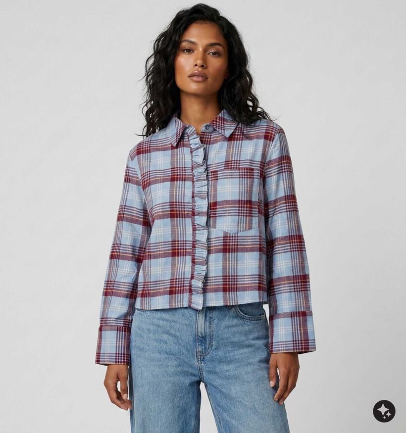 The Shirt Project Blauwe Hemd voor dames (381894)