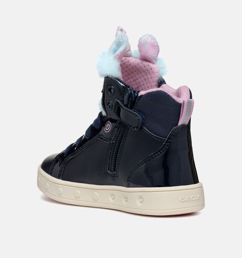 Geox Skylin Chaussures hautes en Bleu pour filles (344537) - pour semelles orthopédiques