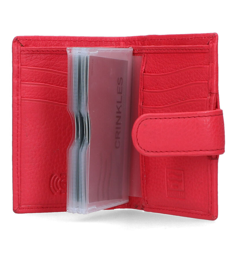 Crinkles Porte-cartes en Rouge pour femmes (329671)