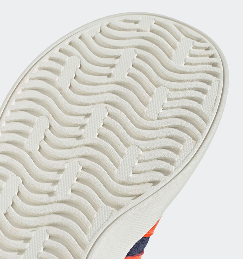 adidas VL COURT 3.0 Donkerblauwe Sneakers voor meisjes, jongens (366067) - geschikt voor steunzolen
