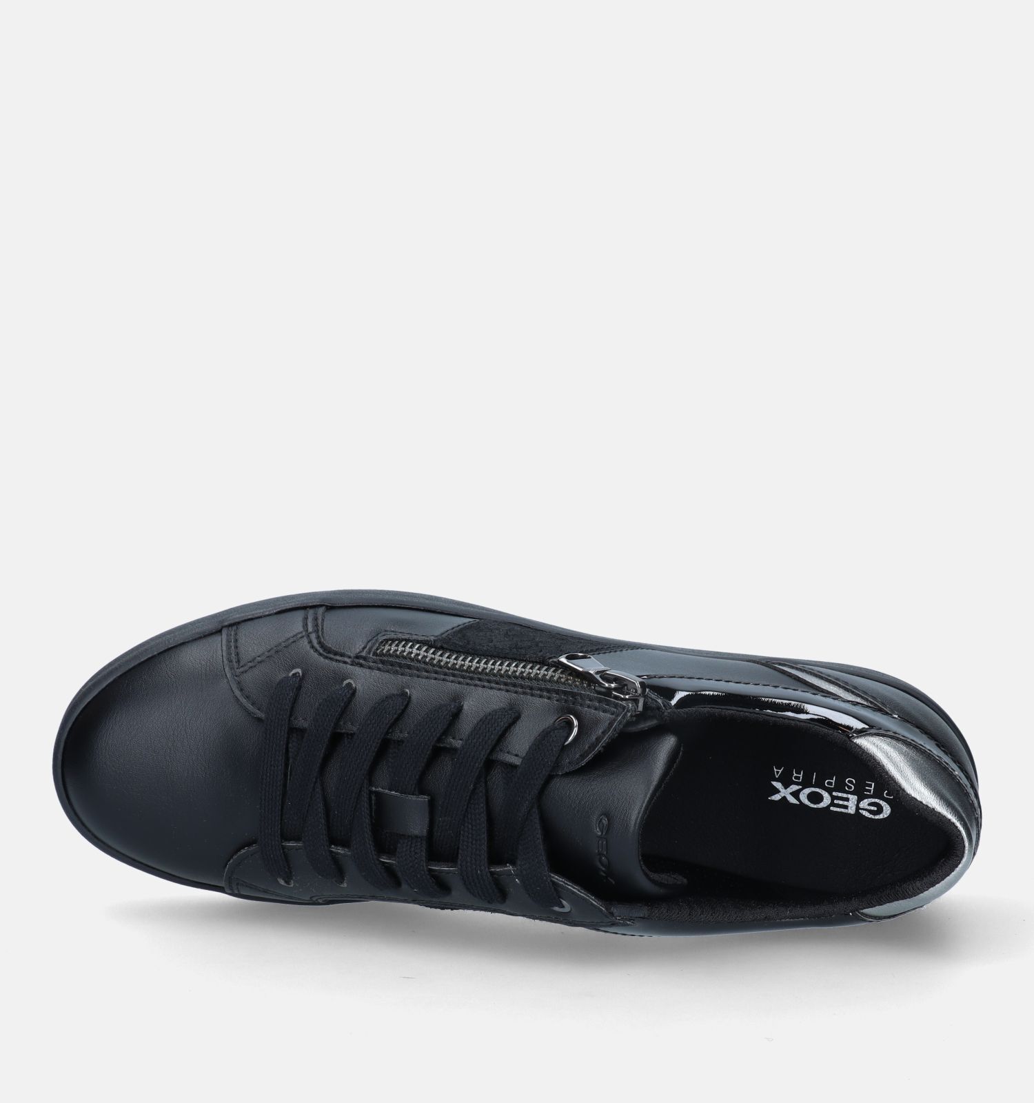 Geox Blomiee Zwarte Sneakers Dames Sneakers Online op TORFS.BE