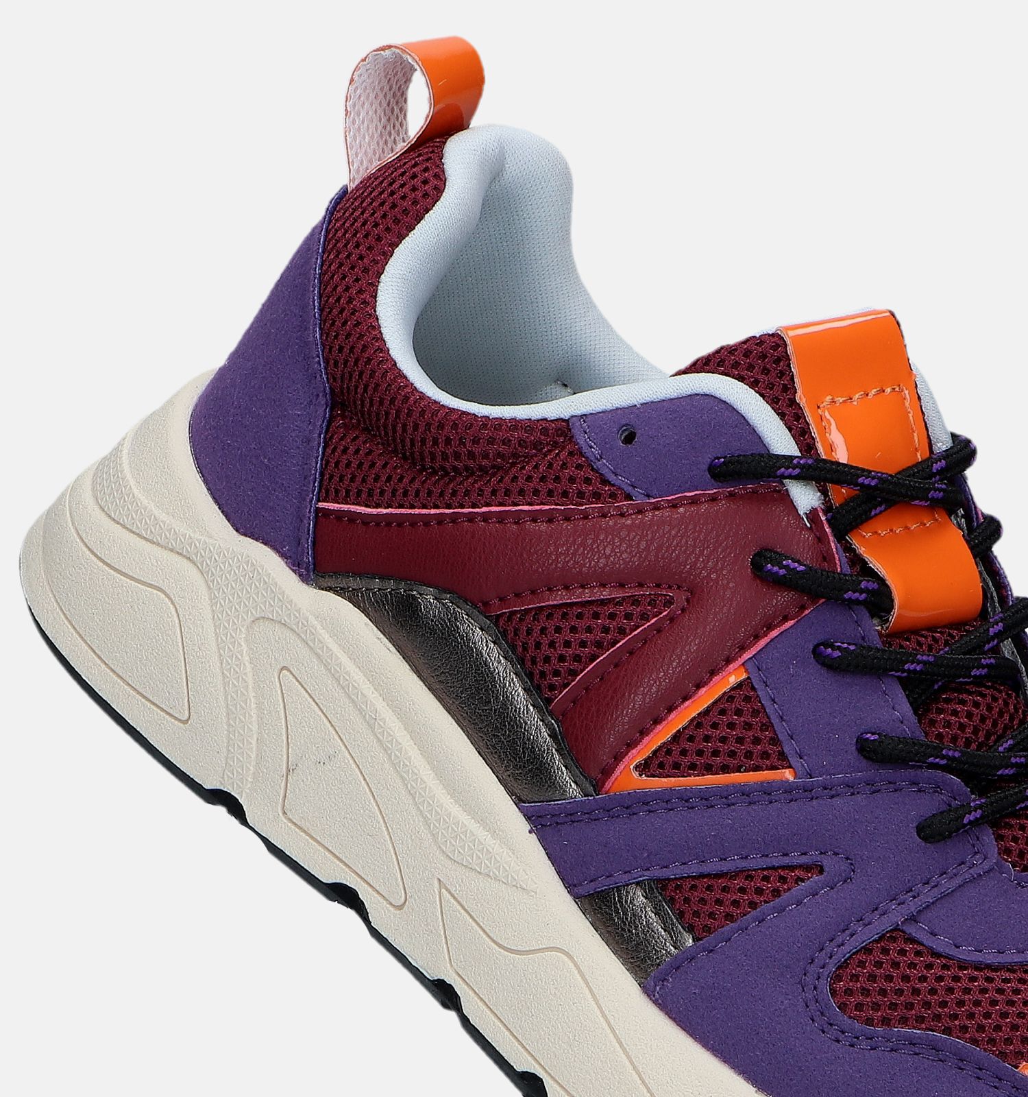 Posh by Poelman Paarse Sneakers Dames Sneakers Online op TORFS.BE
