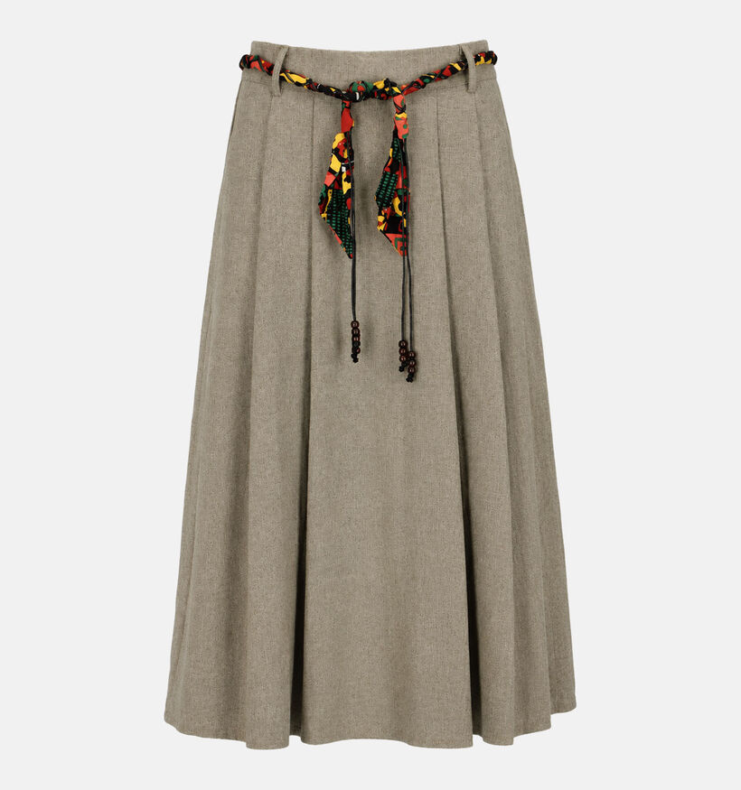 Minuit Douze Melia Beige Rok voor dames (381842)