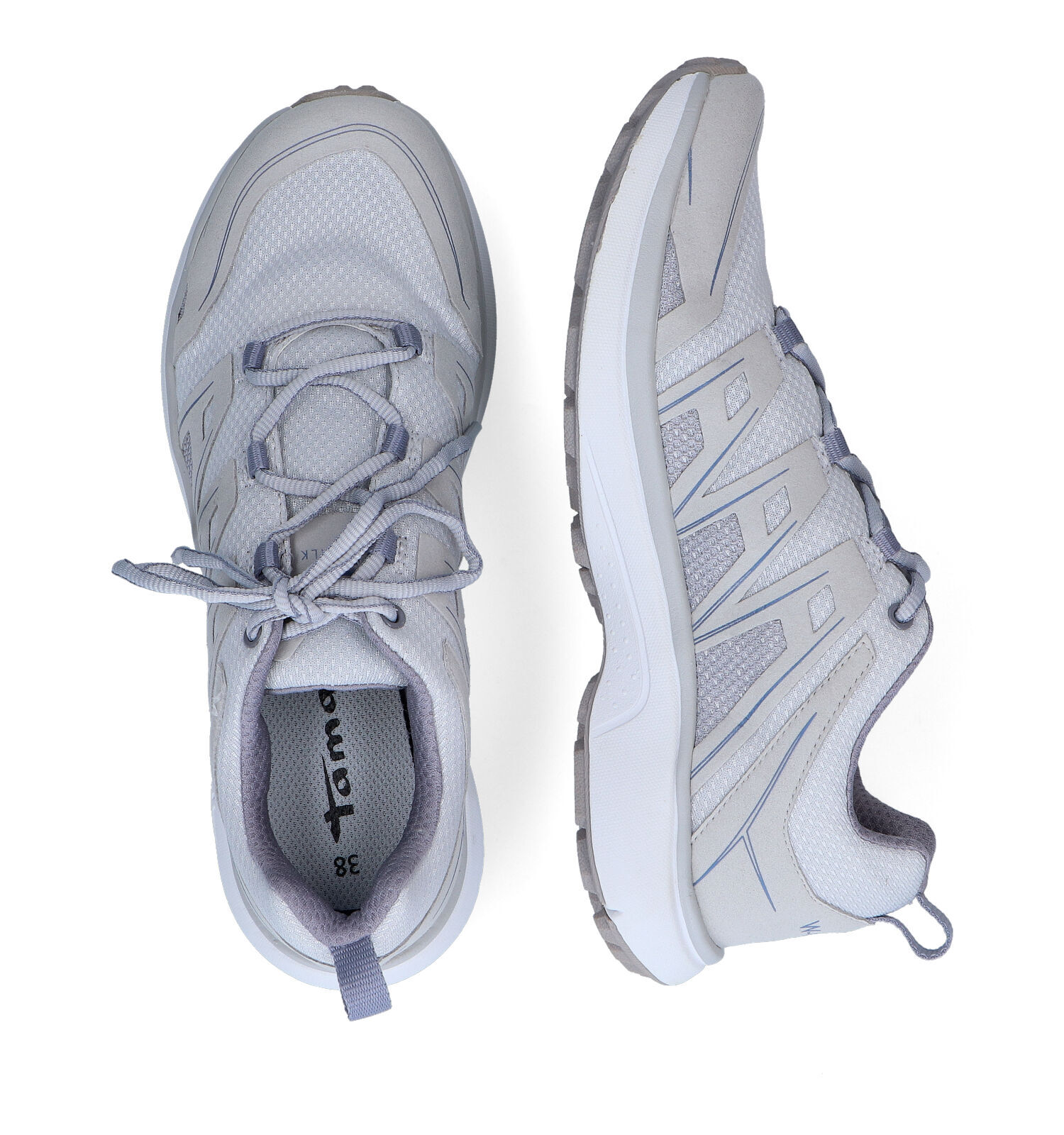 Tamaris Grijze Wandelschoenen Dames Outdoorschoenen Online op TORFS.BE