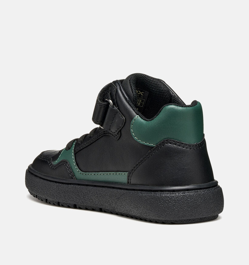 Geox Theleven Chaussures hautes en Noir pour garçons (361934) - pour semelles orthopédiques