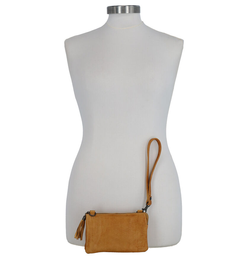 Bear Design Cognac Crossbody Tas voor dames (350756)