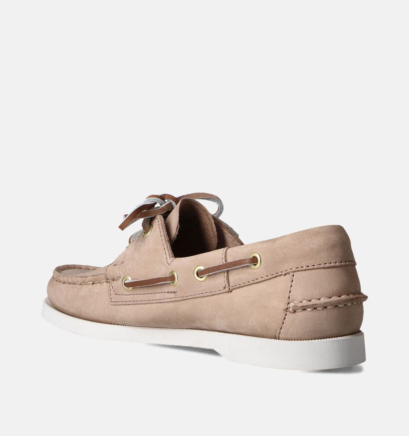 Sebago Portland Beige Bootschoenen voor dames (353691)