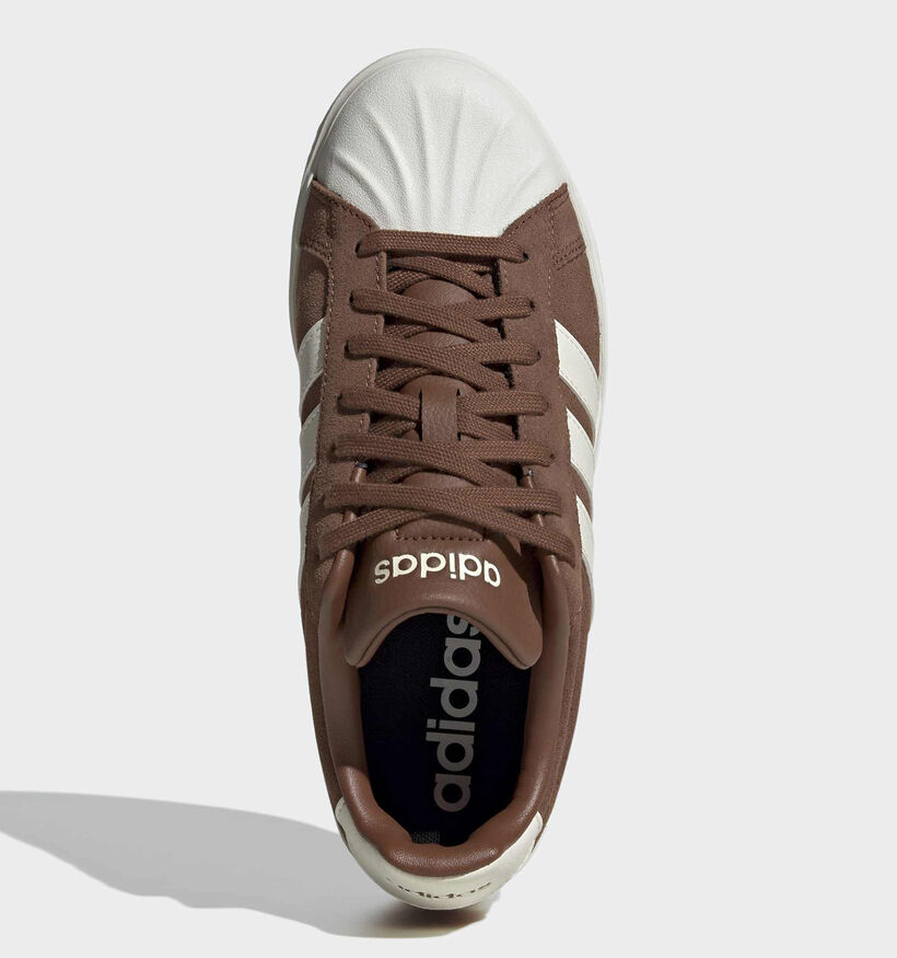 adidas Streettalk Bruine Sneakers voor dames (375361)