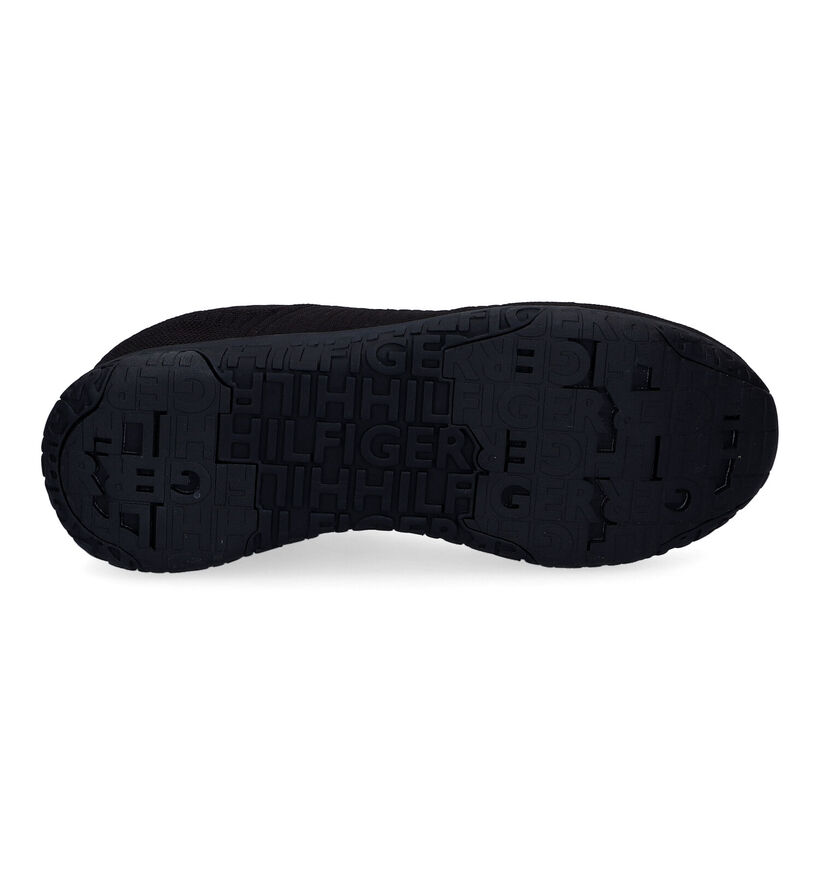 Tommy Hilfiger Corporate Baskets en Noir pour hommes (332954) - pour semelles orthopédiques