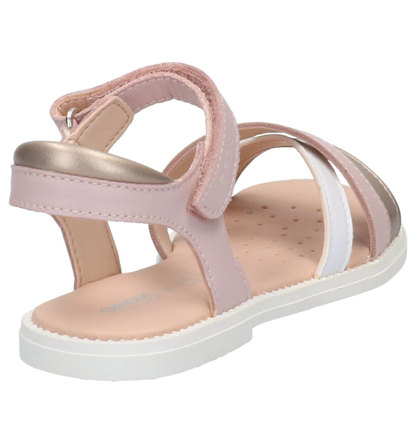 Geox Sandales en Rose en simili cuir (272374)