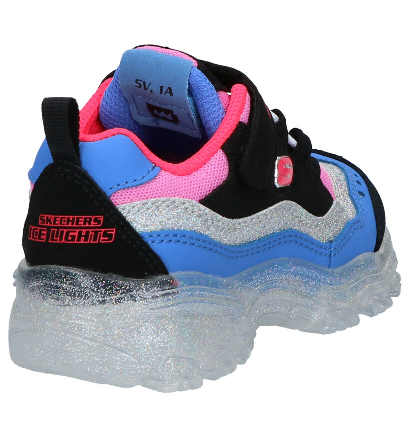 Skechers Ice Lights Sneakers Multi in daim (265174)