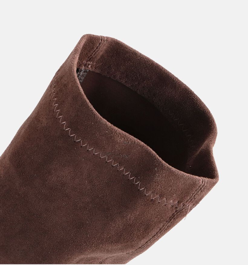 Posh by Poelman Bruine Lange Laarzen voor dames (362861)