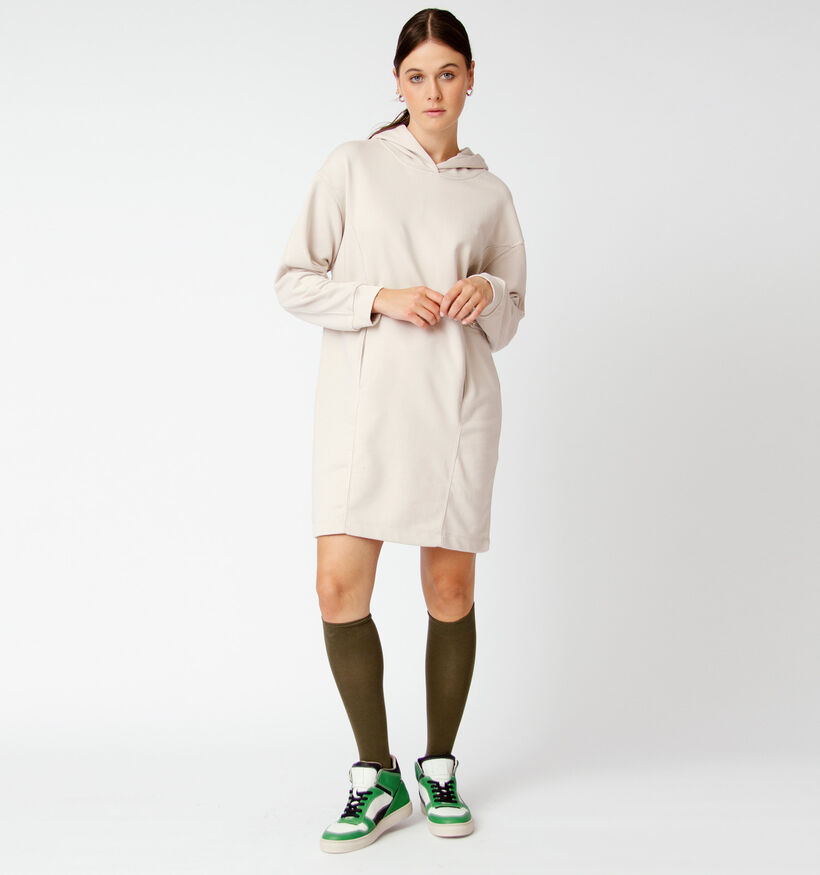 Comma Casual Identity Robe sweater en Beige (320165)