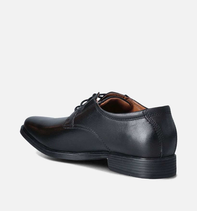 Clarks Tilden Plain Chaussures habillées en Noir pour hommes (353892)