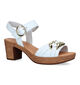 Gabor Best Fitting Witte Sandalen voor dames (323225)
