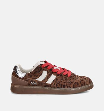 Coolway Low Sneakers Beige/Bruin/Blauw/Bordeaux/Groen