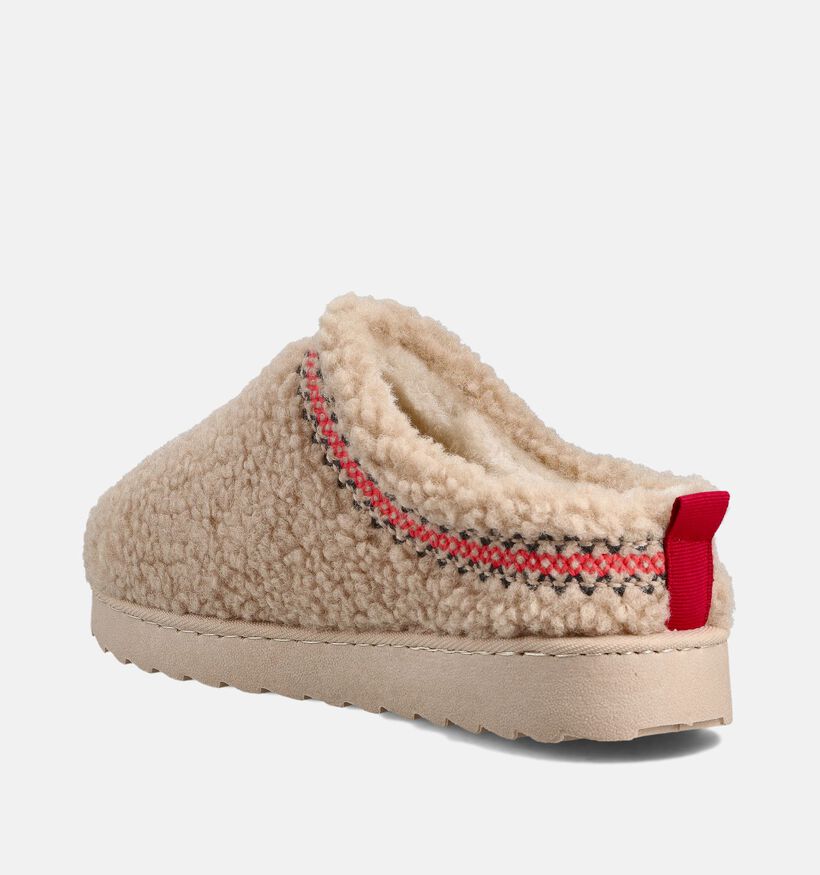 Torfs Home Beige Teddy Pantoffels voor dames (364864)
