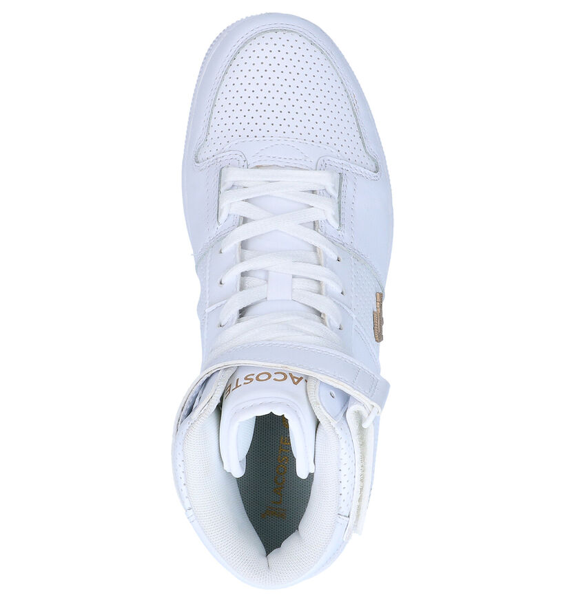 Lacoste Tramline Witte Sneakers in kunstleer (266913)