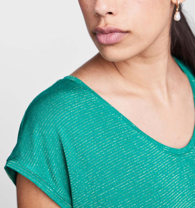 Pieces Billo Blauw T-shirt voor dames (335626)