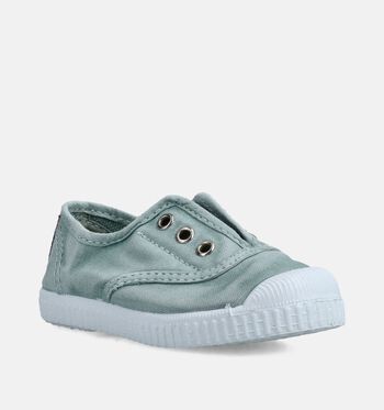 Cienta Sneakers Geel/Beige/Blauw