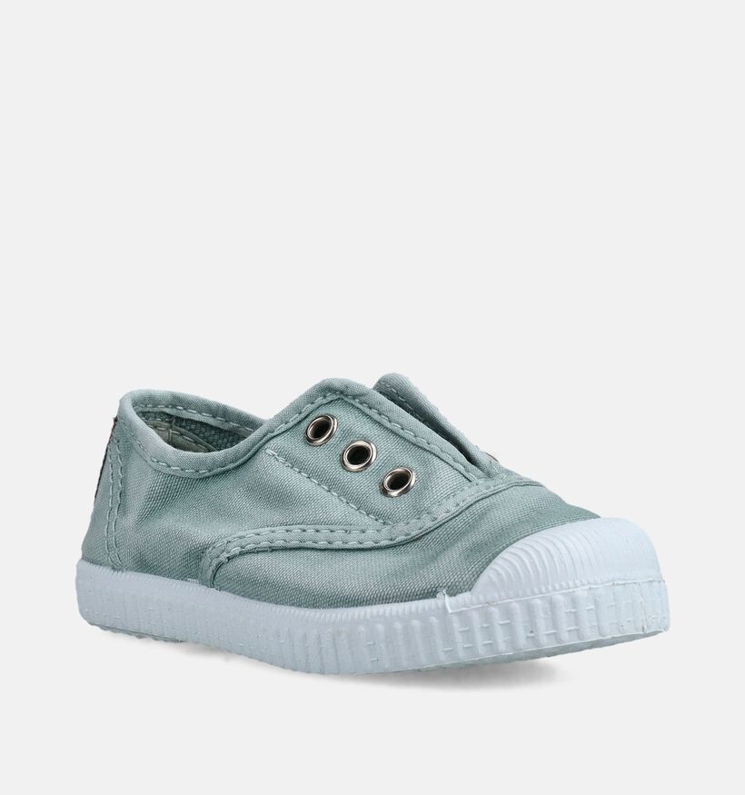 Cienta Baskets pour b&eacute;b&eacute; en Bleu pour filles, gar&ccedil;ons (372146) - pour semelles orthop&eacute;diques